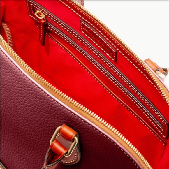 Dooney & Bourke Satchel / Bordeaux color - Picture 3 of 9